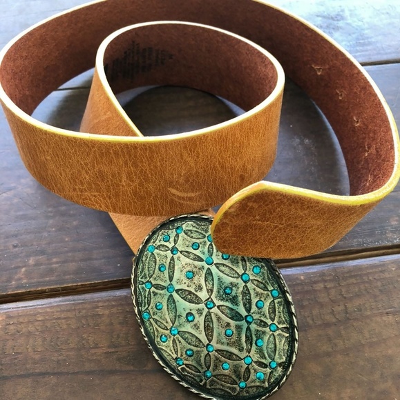 GAP Accessories - GAP LEATHER WESTERN BELT